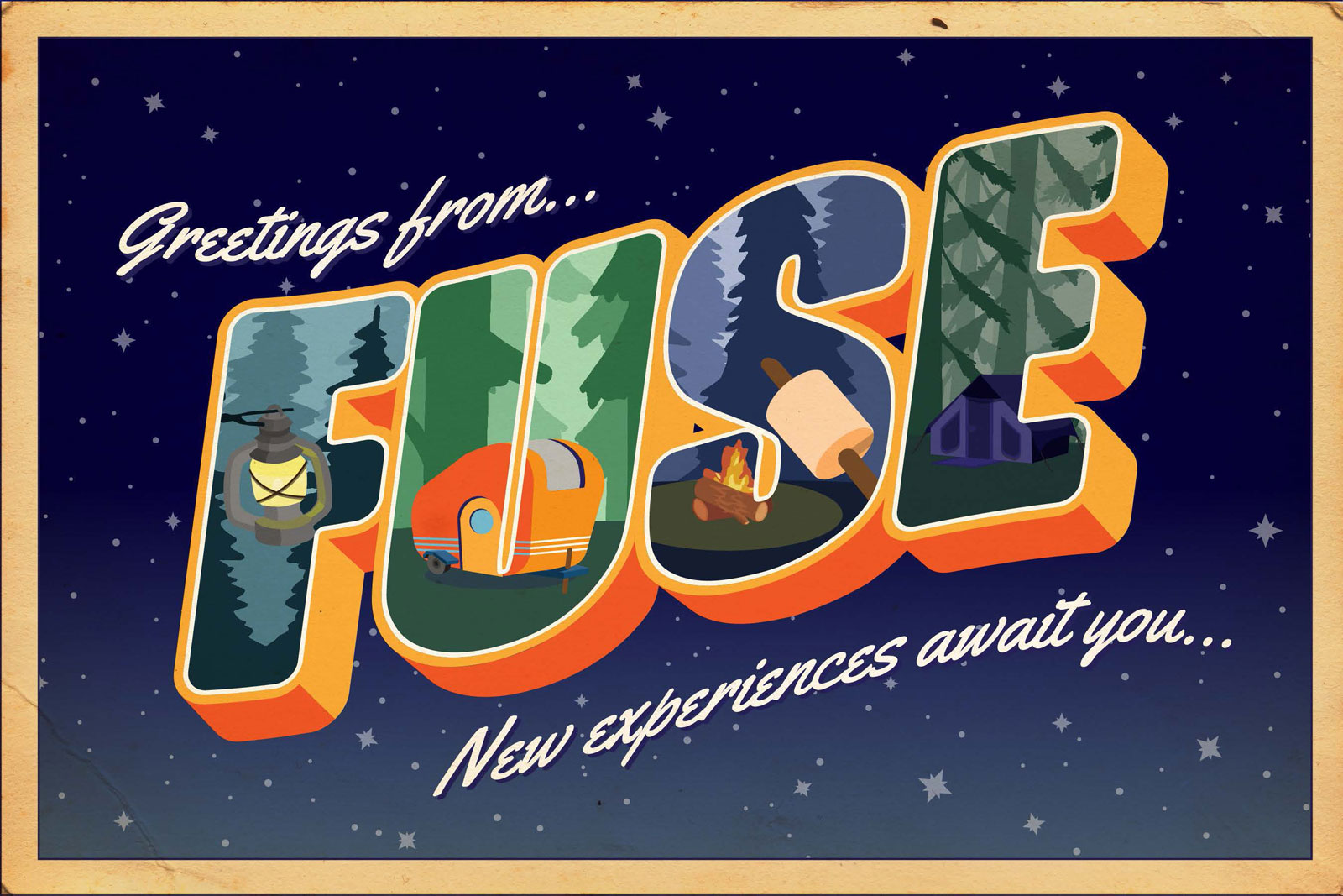 FUSE V.I.P. Night Invitational Postcard